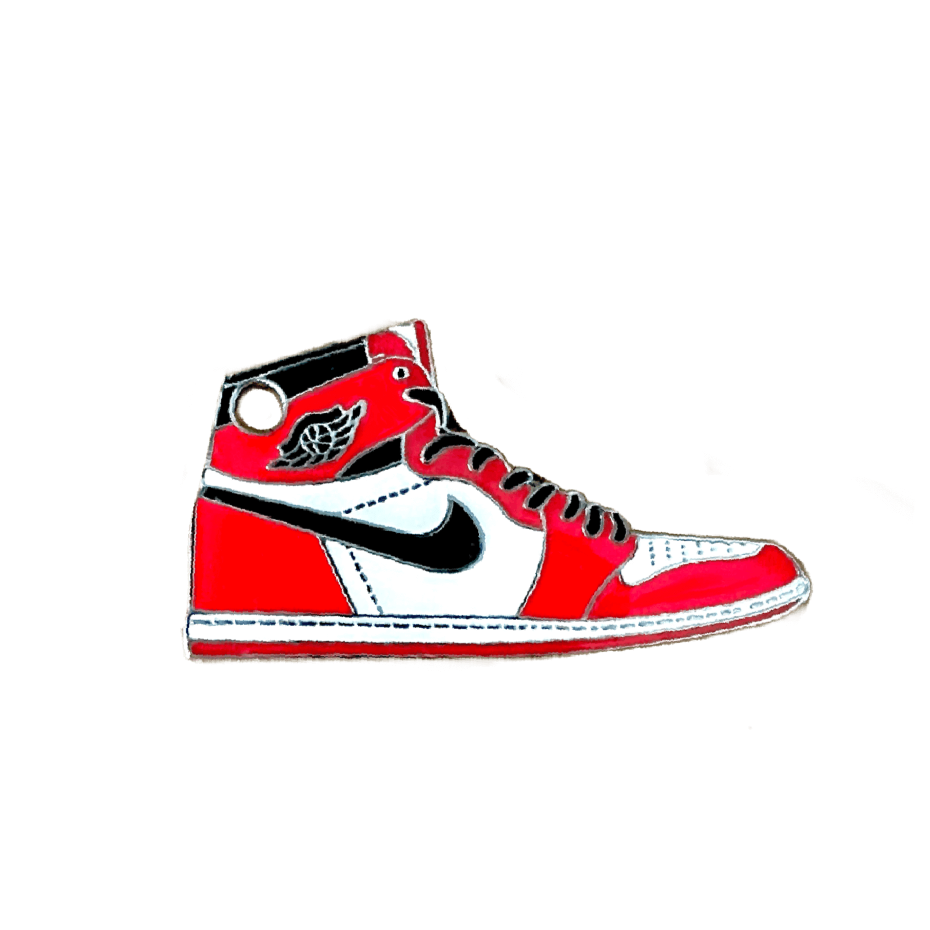 sneaker shoe pet id tag