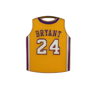 mamba lakers jersey pet id tag