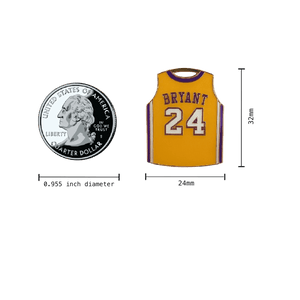 measurements of mamba jersey pet id tag