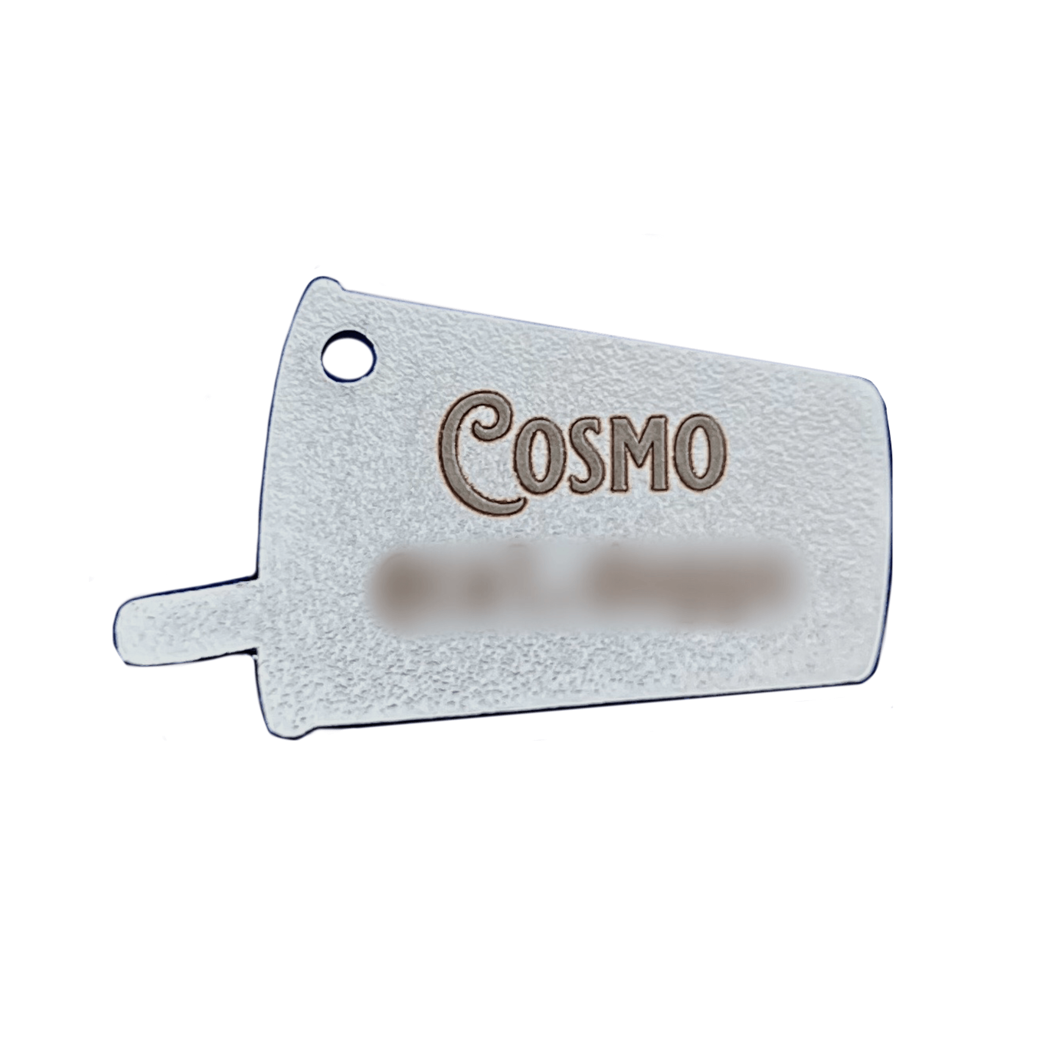 Boba Enamel Pin Pet Tag Keychain Engraving