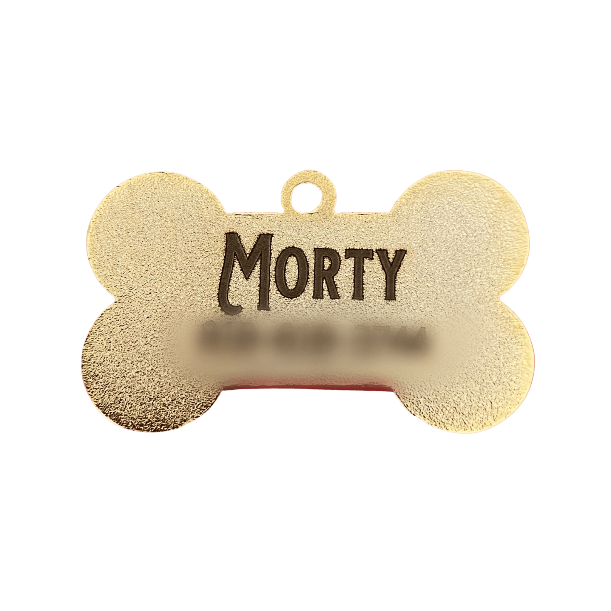 Cartiarf Bone Shape Jewelry Enamel Pet Tag with Laser Engraving