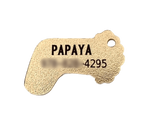 Load image into Gallery viewer, Christmas Holiday xmas stocking keychain dog cat pet tag with free laser engraving personalization
