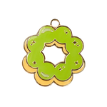 Load image into Gallery viewer, Mochi Donut dog tag pet tag in Matcha green tea color
