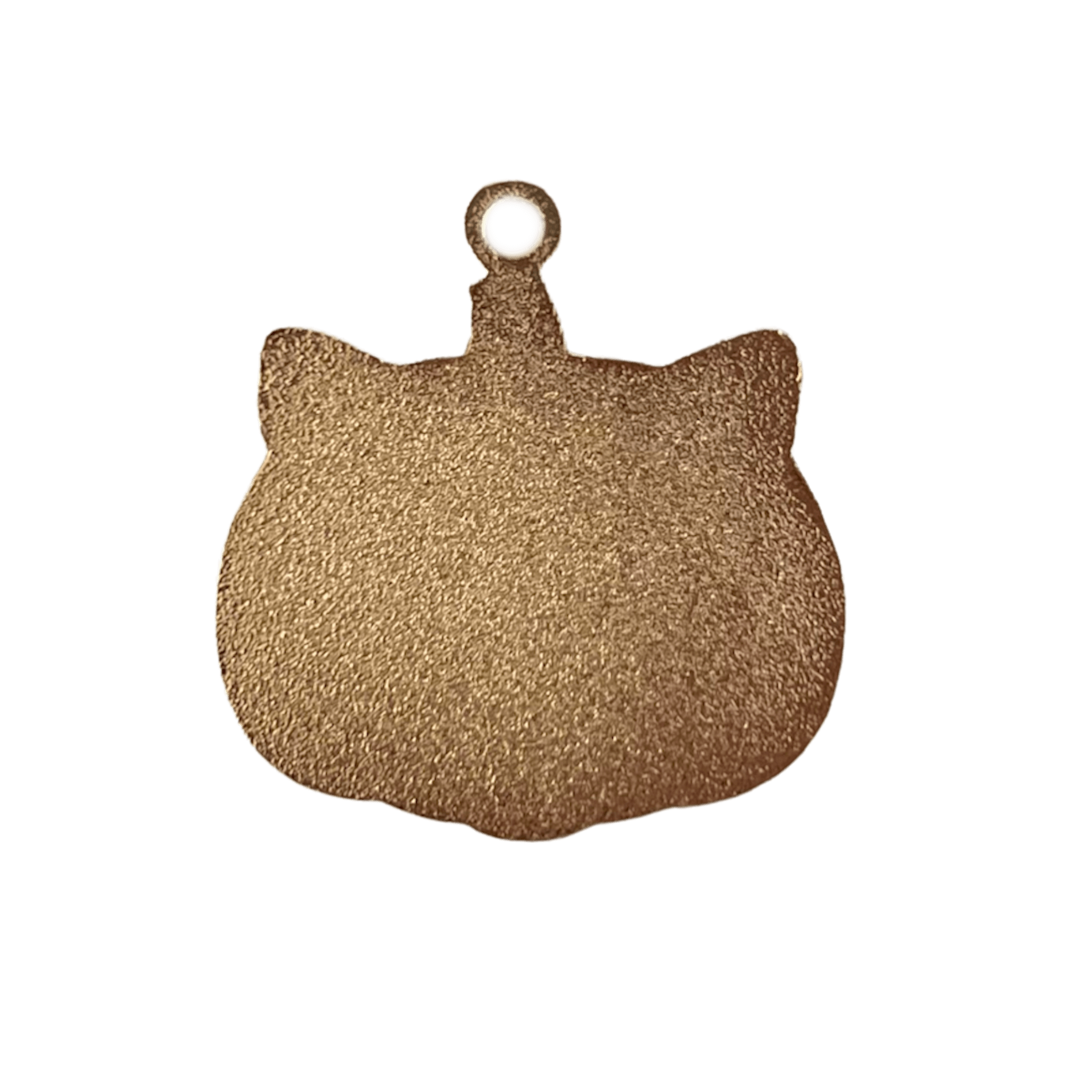 HALLOWEEN PUMPKIN CAT O LANTERN ENAMEL CAT PET ID TAG BACKSIDE