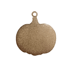 halloween pumpkin dog pet ID tag backside