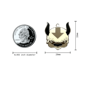 Cute Flying Bison Kawaii Pet Tag